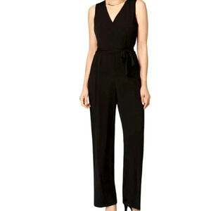 NY collection NWT black jersey jumpsuit 1x